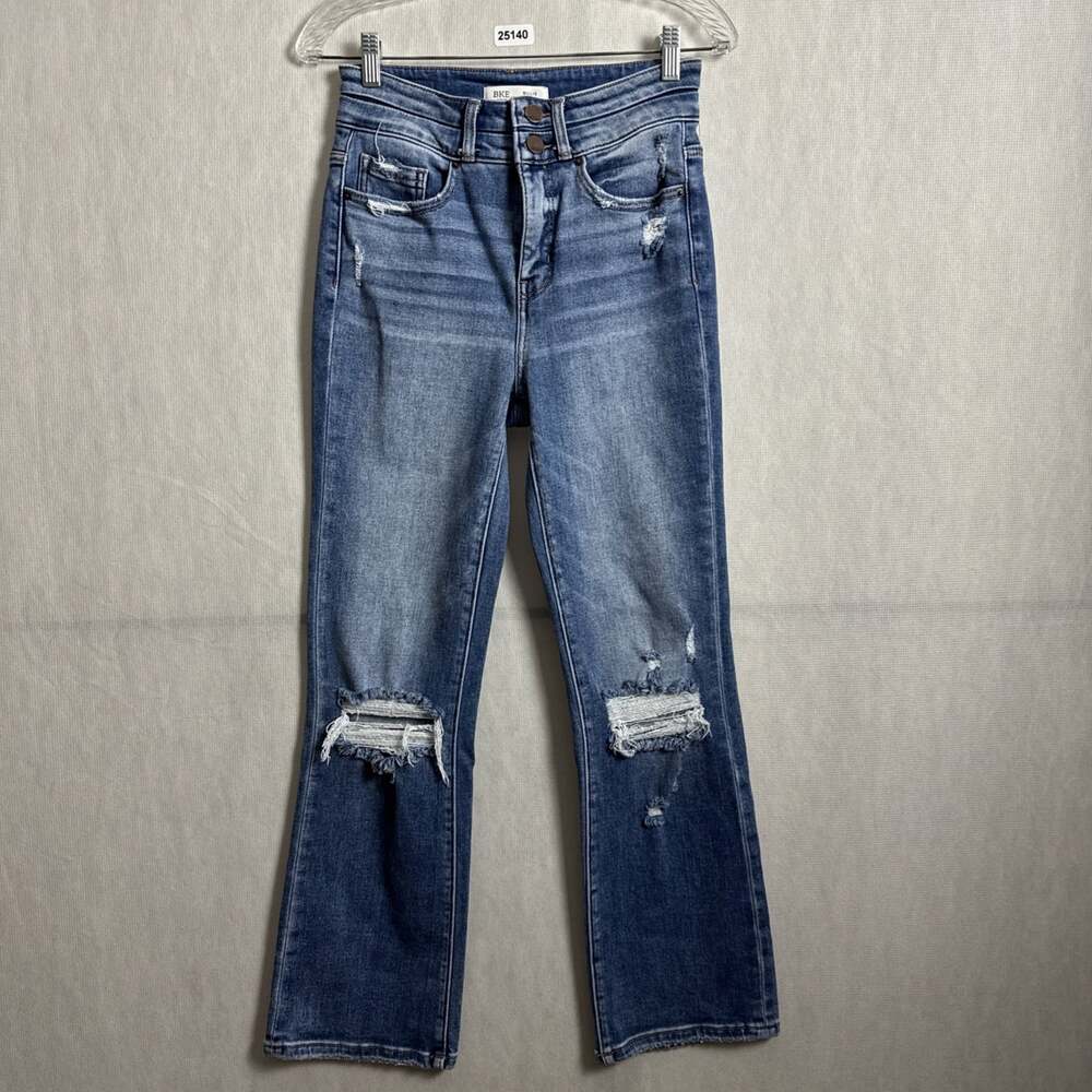 Buckle BKE Women's 27x29.5 Billie Slim Fit High Rise Tailored Bootcut Jeans